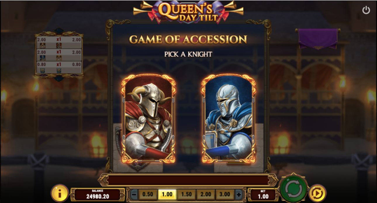 Queen's Day Tilt – Game of Accession