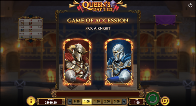 Queen's Day Tilt – Game of Accession