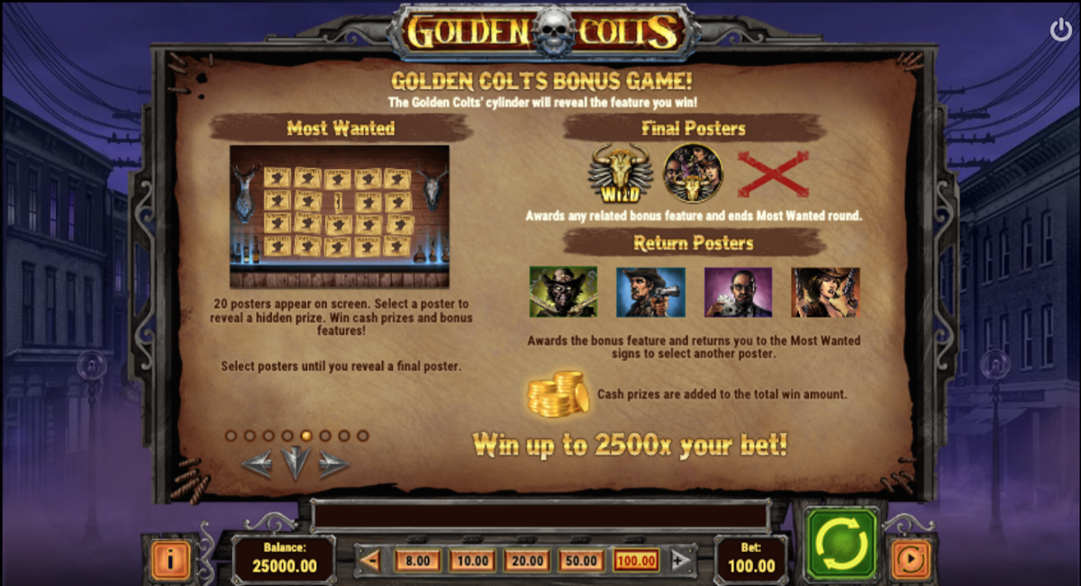 Golden Colts bonusspel