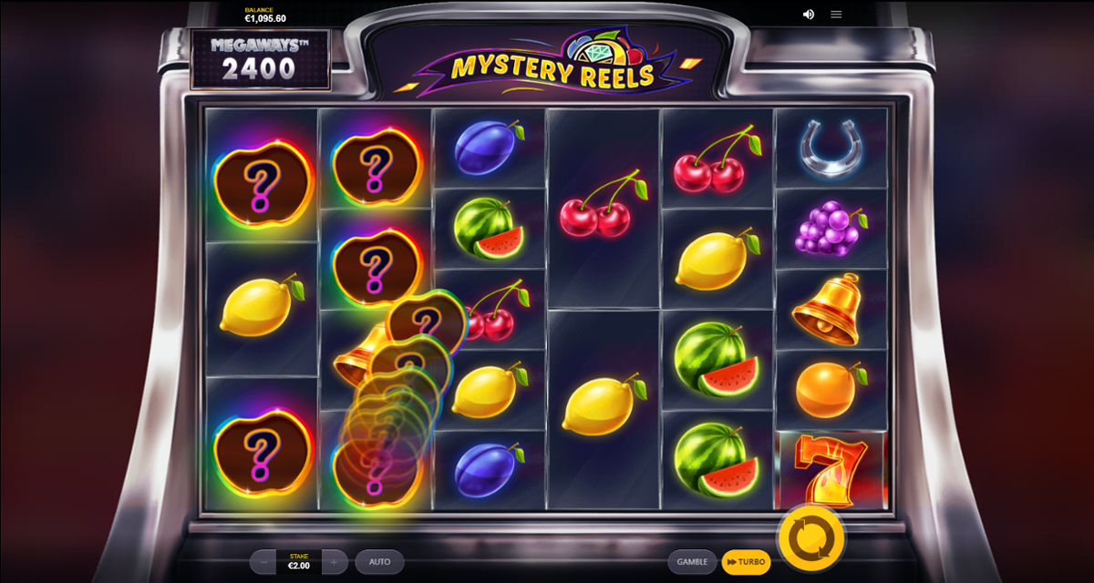 Bonusfunktion på Mystery Reels Megaways